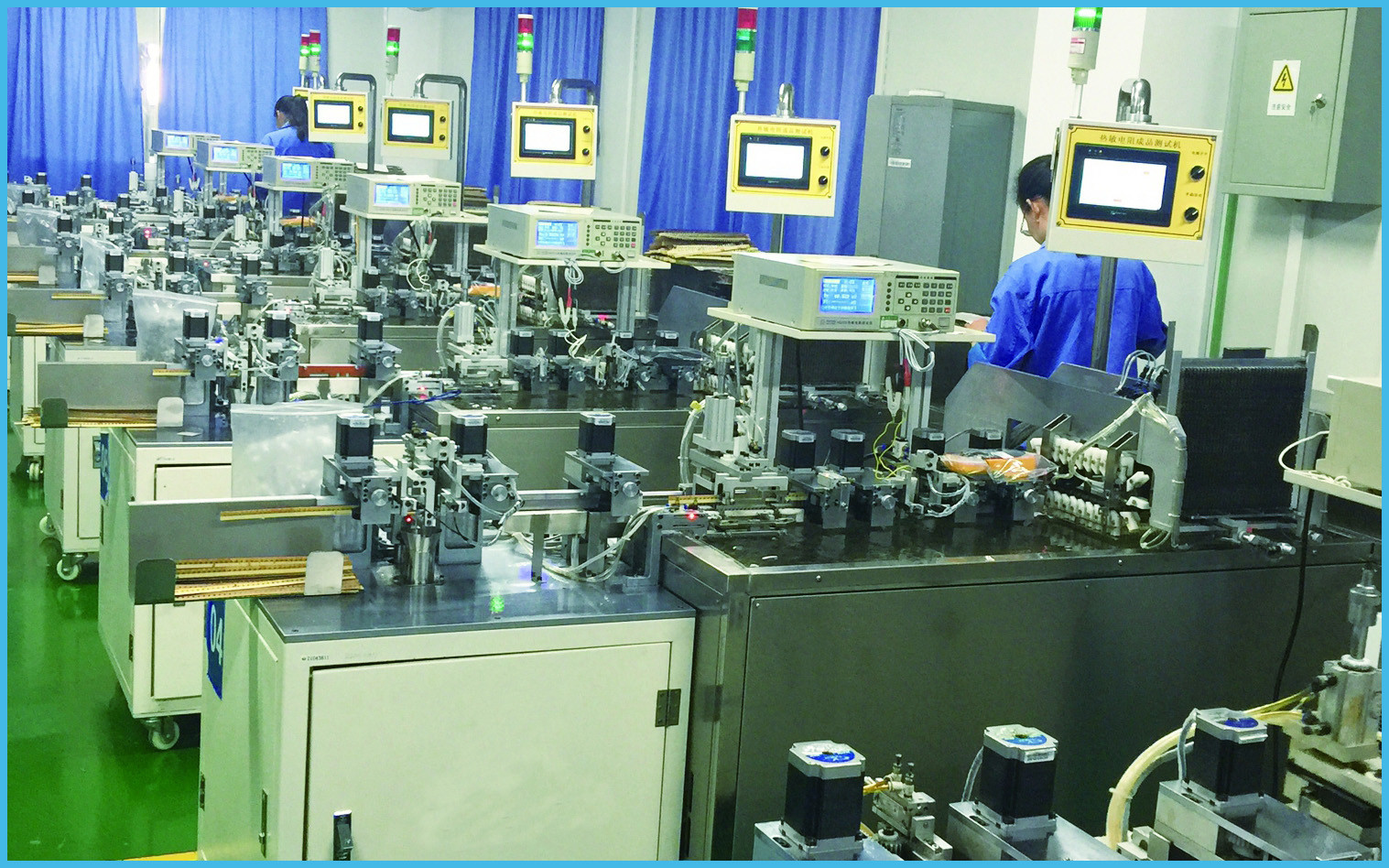 Dongguan Ampfort Electronics Co., Ltd. Fabrik Produktionslinie