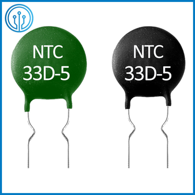 NTC-Thermistor-Widerstände 33D-5 0.5A 33 Ohm-Einschaltstrom-Begrenzer-Temperaturfühler 50D-5