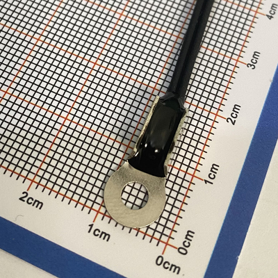 Epoxyverkapselte Oberflächenmontage NTC Temperatursensor 10K 1% 3950 mit Durchmesser 3,7 mm O Ring und XH-2Y-Anschluss