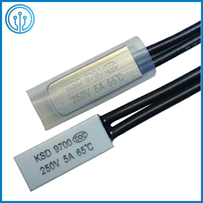 Bimetallische Thermostat-Plastiktemperaturüberwachung der Temperatur-KSD9700 bimetallische des Schalter-AC125V