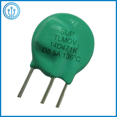 Disketten-Metalloxid-Varistor 136C Metalloxid-Varistor Überspannungsschutz TLMOV 14D 20D 25D
